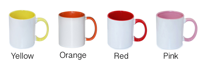 Inner & Handle Colour Mug