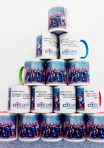 Citibank Colour Mugs