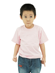Pink Kids Soft Cotton Tee (Short Sleeve)