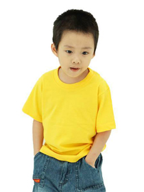Yellow Kids Soft Cotton Tee (Short Sleeve)