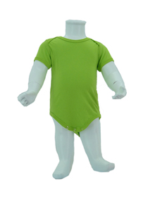 Apple Green Baby Romper Soft Cotton Tee (180gsm Cotton)