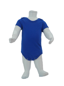 Royal Blue Baby Romper Soft Cotton Tee (180gsm Cotton)